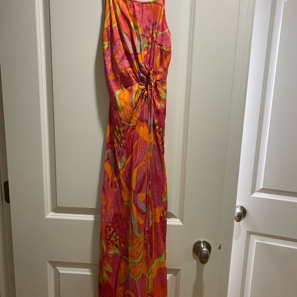 FARM Rio Colorful Abstract Maxi Dress - Picture 1 of 5